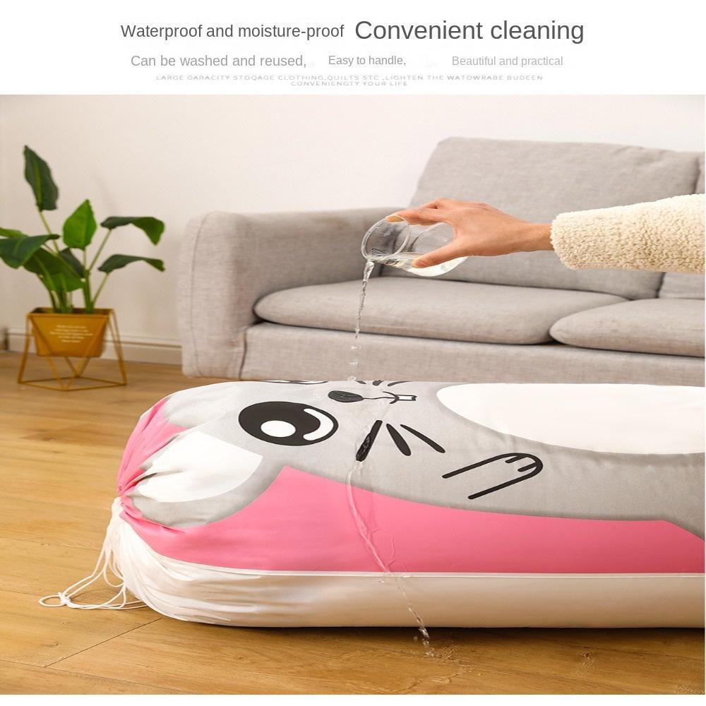 HS Túi Đựng Quần Áo Cỡ Lớn Họa Tiết Hoạt Hình Dễ Thương