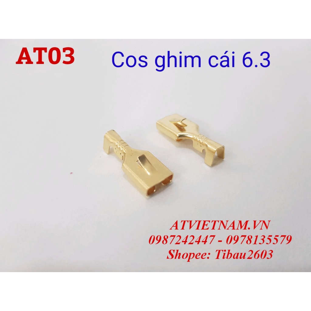 Cos Cái Ghim 6.3 - AT03 ( 1 bịch/50 cái)