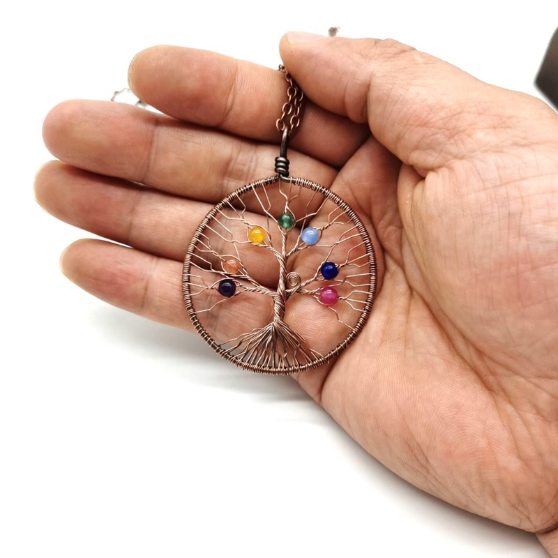 Nerf Vòng cổ Mặt Hình Cây Sự Sống Cho Mẹ Và Con Gái