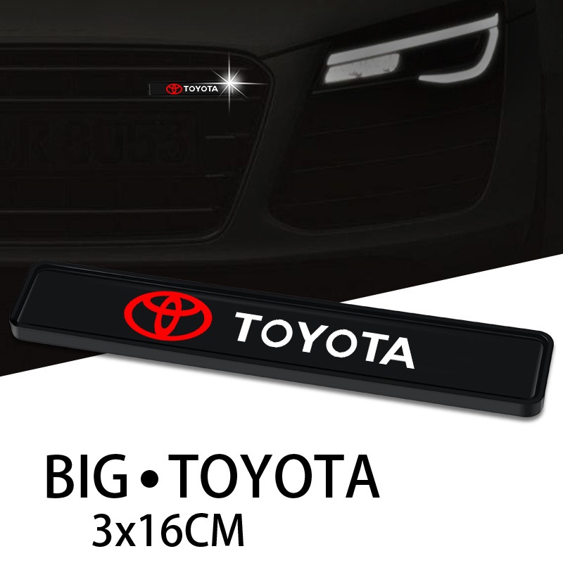 Toyota Logo Đèn LED Trang Trí Mui Xe Hơi  Chất Lượng Cao Raize Corolla Cross Vios Veloz Innova Camry Hilux Yaris Fortuner Wigo Altis RAV4 Avanza Hiace