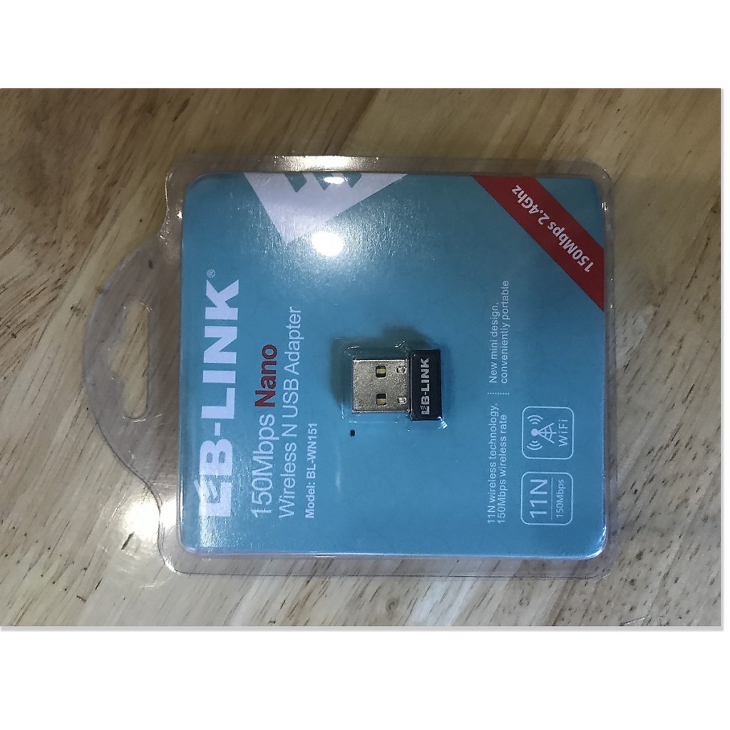 USB Thu Wifi cho PC - Laptop LB-Link - Hàng Chính Hãng
