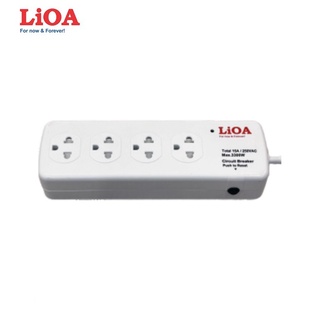 Ổ cắm LIOA Công suất lớn 3,300W - 15A 4SS2.5-2N ( 2,5m dây )