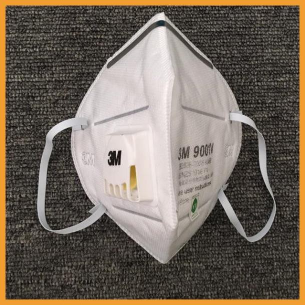 [Xả Kho] COMBO 10 Khẩu trang vải tĩnh điện 3M 9001V, 9002V trắng có van lọc khí | BigBuy360 - bigbuy360.vn