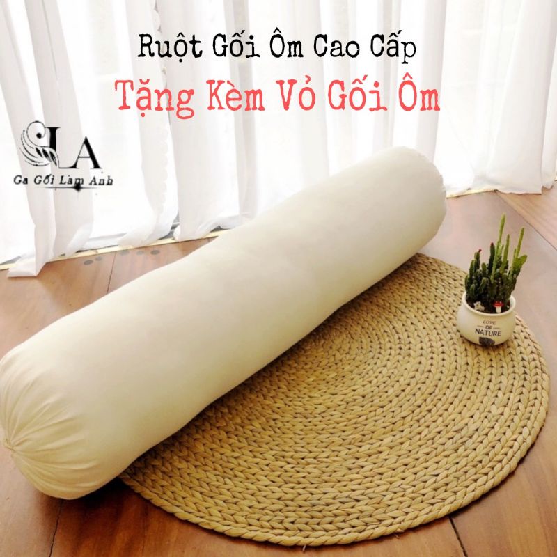 [Mua 1 tặng 1] RUỘT GỐI ÔM -HÀNG LOẠI 1 DÀY DẶN  (tặng ngay 1 vỏ gối ôm)