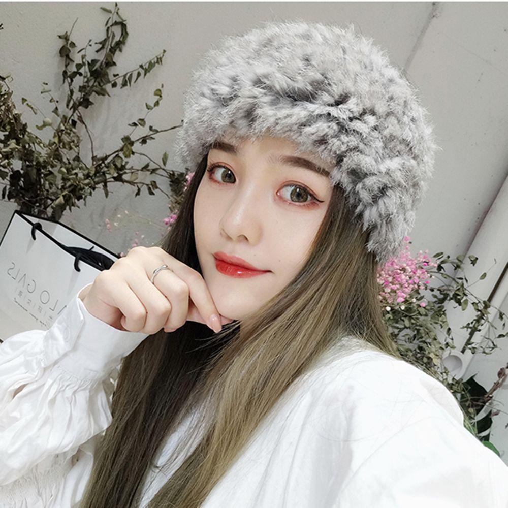 Băng Đô Cài Tóc Giả Lông Thú Thời Trang Mùa Đông Cho Nam Và Nữ