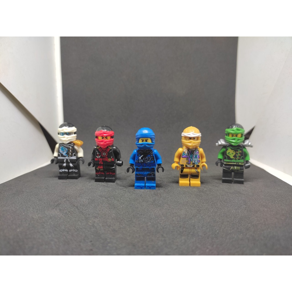 ĐỒ CHƠI LẮP RÁP COMBO 5 nhân vật NINJA Minifigures
