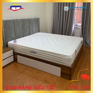 Đệm lò xo 3 sao túi độc lập chính hãng kim cương asling 3 sao cao 25 cm.