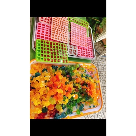 Kẹo dẻo hoa quả ăn kiêng keto(làm từ crystal)