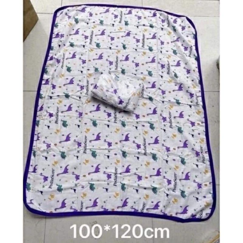 CHĂN PEDIASURE BO VIỀN SỢI TRE 100CM x 120CM