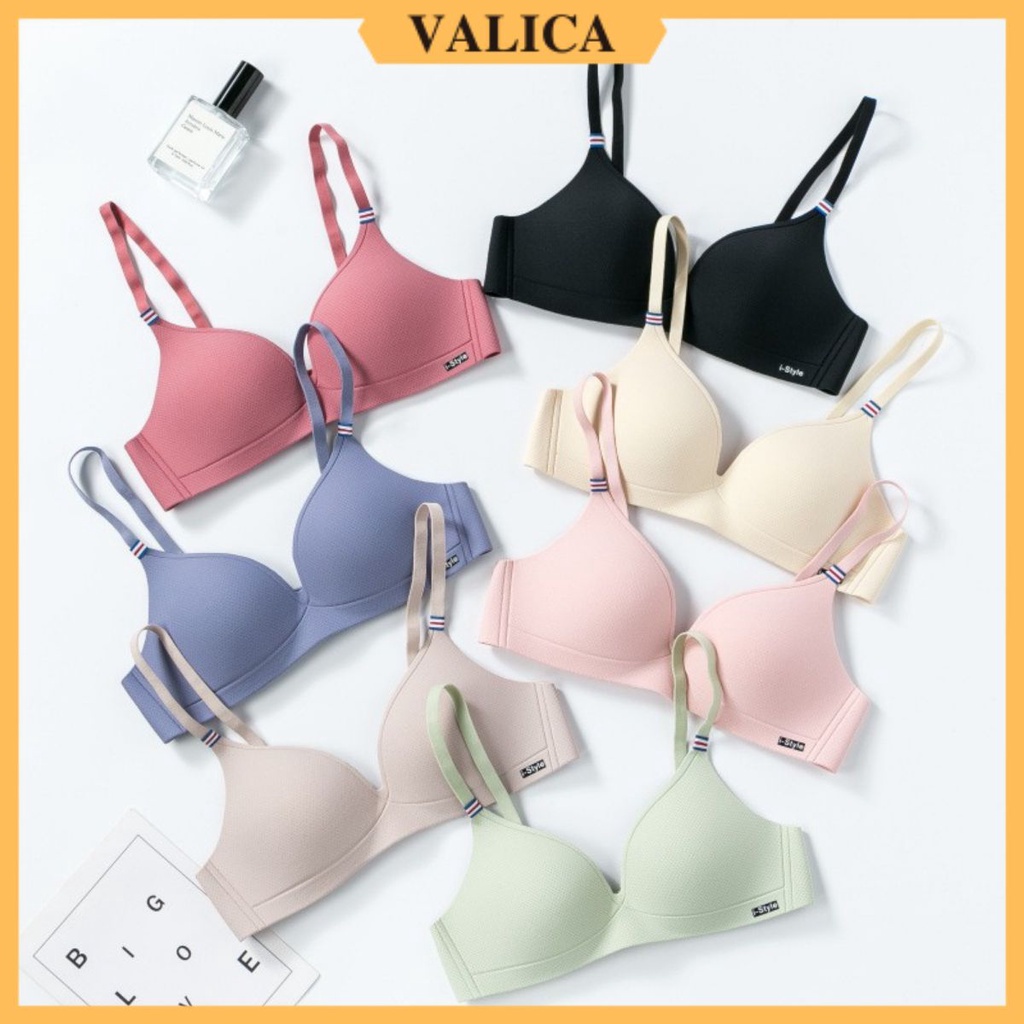 Áo ngực không gọng su nữ mút mỏng, áo lót nữ đệm mỏng thông hơi VALICA 688