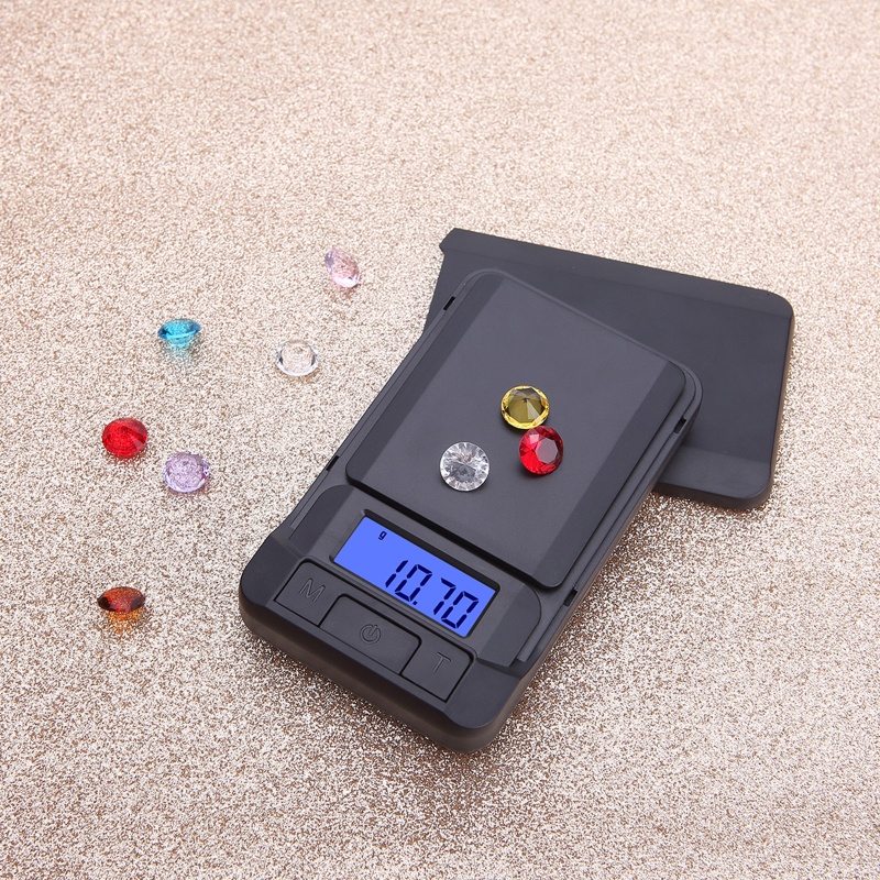 Cân Điện Tử Mini 5 Loại 0.1 / 0.01 Bỏ Túi Tiện Dụng Mang Theo Du Lịch
