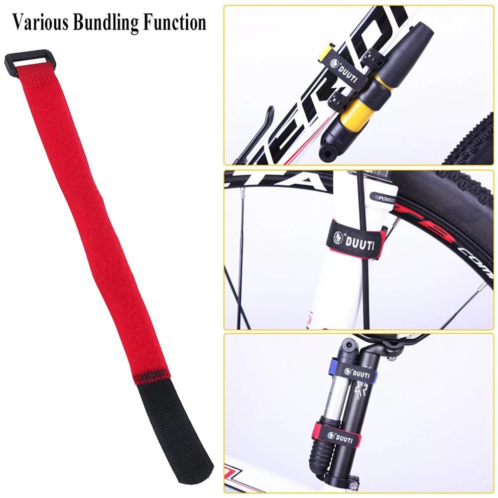 Bộ 5 sợi dây nylon buộc cố định bình nước gắn tay lái xe đạp tiện lợi