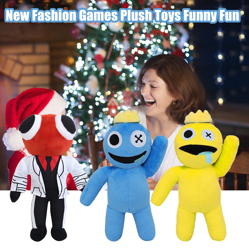 Roblox Rainbow Friends Mới Thú Nhồi Bông Hình Roblox Cầu Vồng Trang Trí