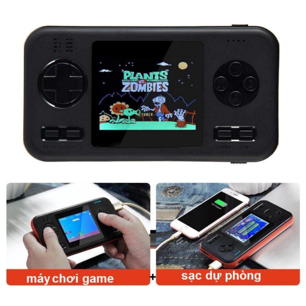 Máy Chơi Game Cầm Tay 416 Trò Kiêm Sạc Dự Phòng 8000 MAH mini 4 nút , bảo hành 12 tháng