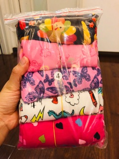 Quần legging co giãn 4 chiều bé gái ( set 5 quần )