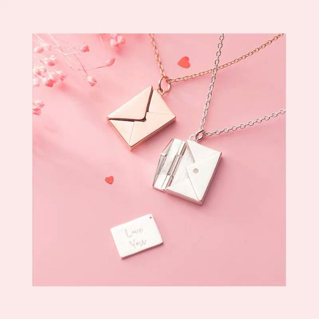 Dây chuyền bạc 925 Love Letter - Sunshine Silver