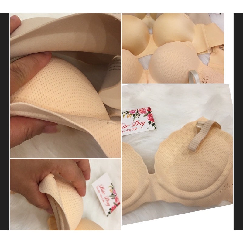 Áo ngực ko gọng siêu dày 5cm chuyên mặc áo dài- áo su siêu dày