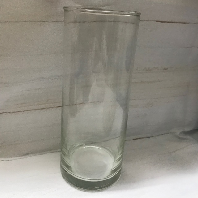 Bình thủy tinh cắm hoa 8cm cao 20cm