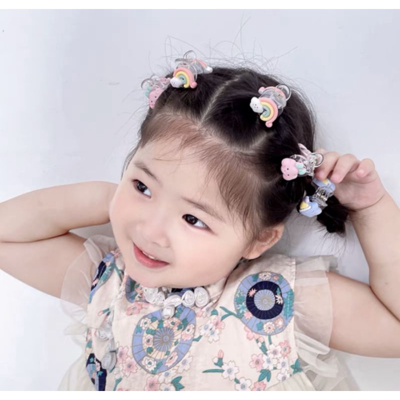 Kẹp cua nhỏ - kẹp tóc nhí hoạt hình dễ thương phong cách Hàn Quốc