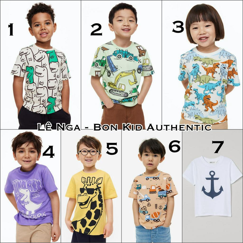 Áo phông lẻ kids HM US/UK sz từ 1.5-2y đến 8-10y