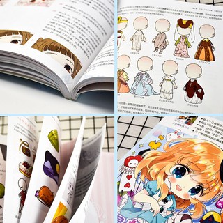 (Notebook) Sổ tay Tập kĩ thuật vẽ CHIBI(vẽ tay+vẽ digi)