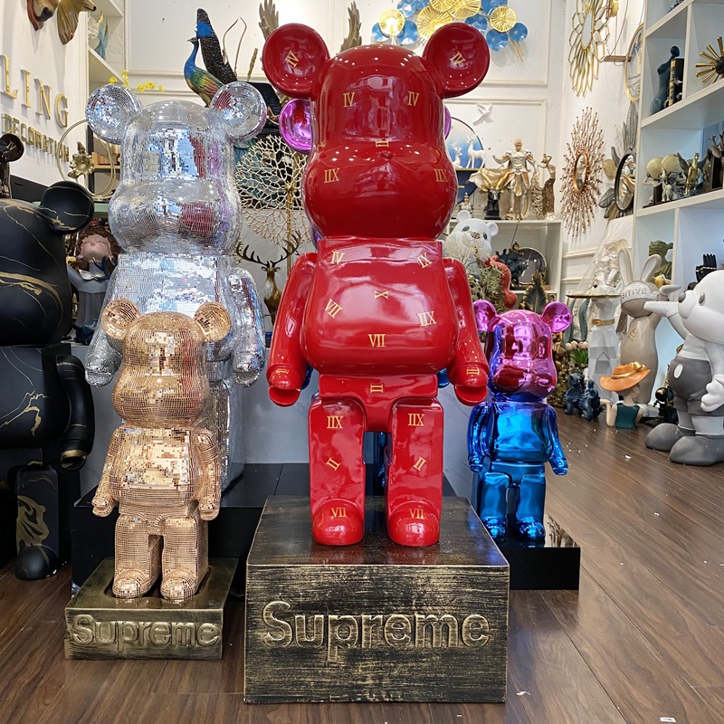GẤU BEARBRICK LV80CM