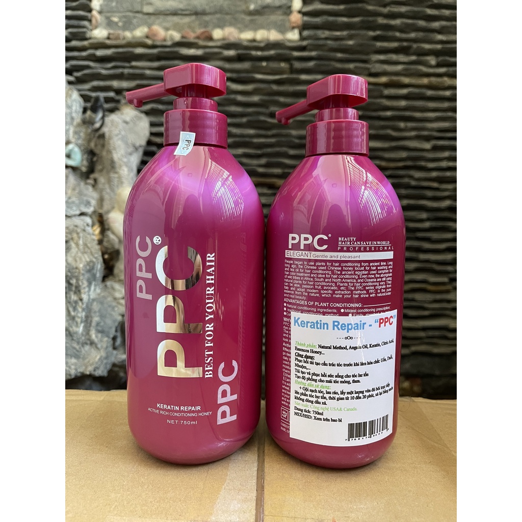 [ Hàng Xịn ] Phục hồi tóc PPC, Hấp dầu Keratin Cologen PPC,Hồi sinh tóc hư tổn.Bóng mượt, mùi nước hoa_Hair forever992