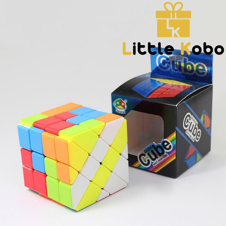 Rubik Fisher Cube 4x4 Stickerless  FanXin Rubic 4x4 Biến Thể