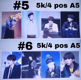 (Có sẵn) Sale poster A5 Suga BTS