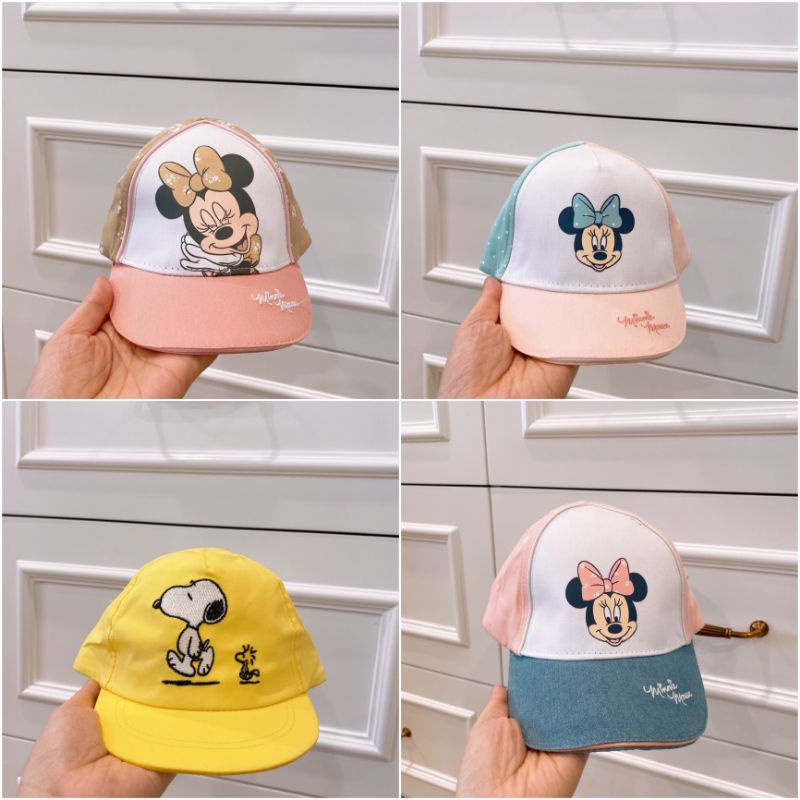 Mũ lưỡi trai Disney cực đáng yêu cho bé trai và bé gái