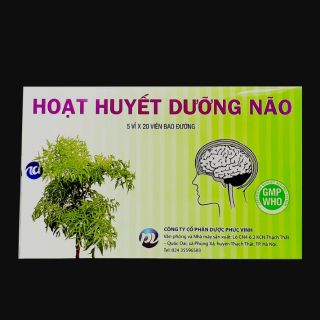 (CHÍNH HÃNG) HOẠT HUYẾT DƯỠNG NÃO PHÚC VINH