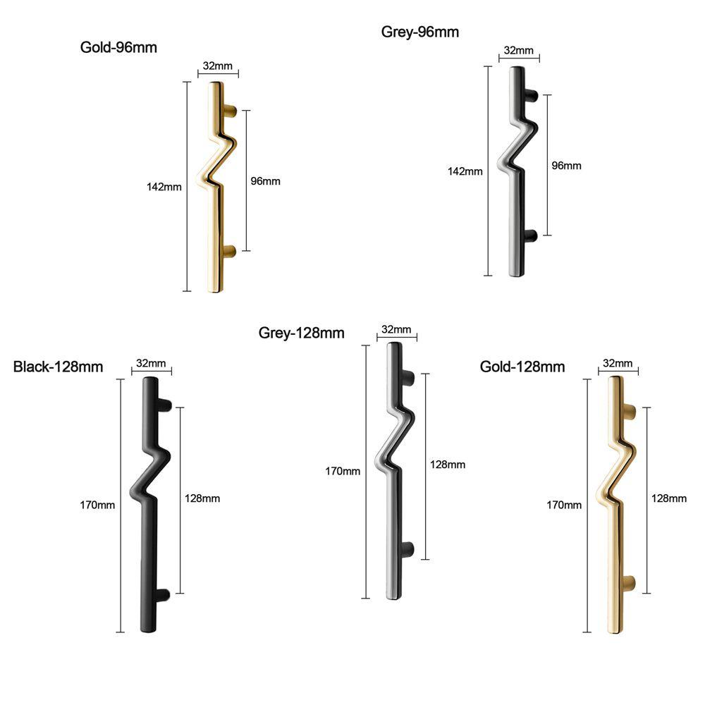 Tay Nắm Cửa Tủ Bằng Hợp Kim Kẽm Trang Trí Nội Thất