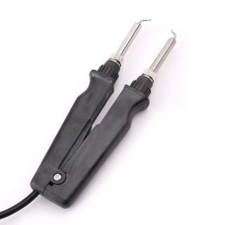 902 ESD SMD Double Soldering Iron Tweezer Handle Clip Heating Plier Soldering