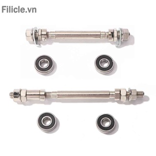 Trục bánh xe trước / sau kèm 2 vòng bi cho xe đạp mtb