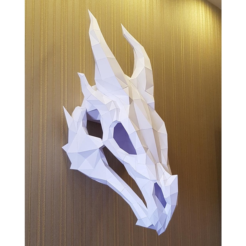 (Bộ Kit) xương sọ Rồng châu Âu - Decor phòng Streamer, Phòng Khách.. mang phong cách Châu Âu