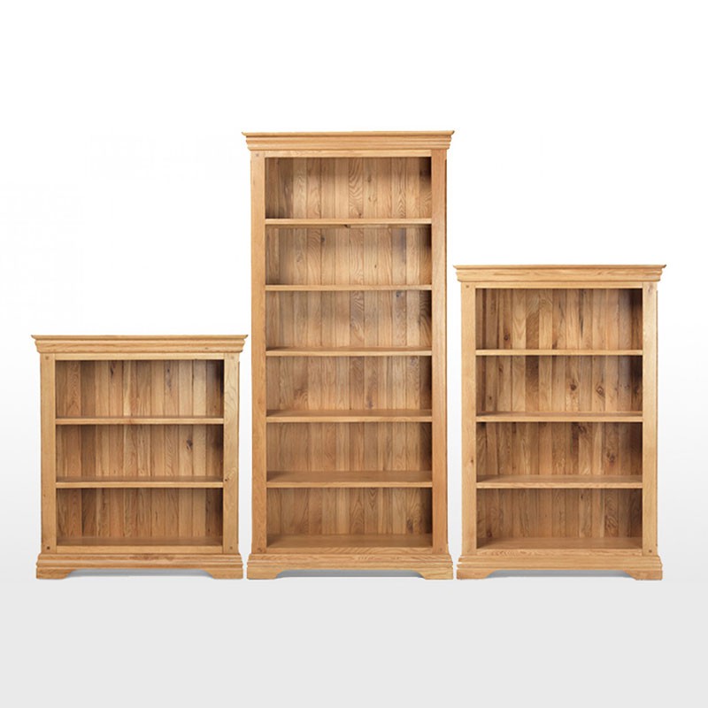 Tủ sách 3 tầng Victoria gỗ sồi IBIE