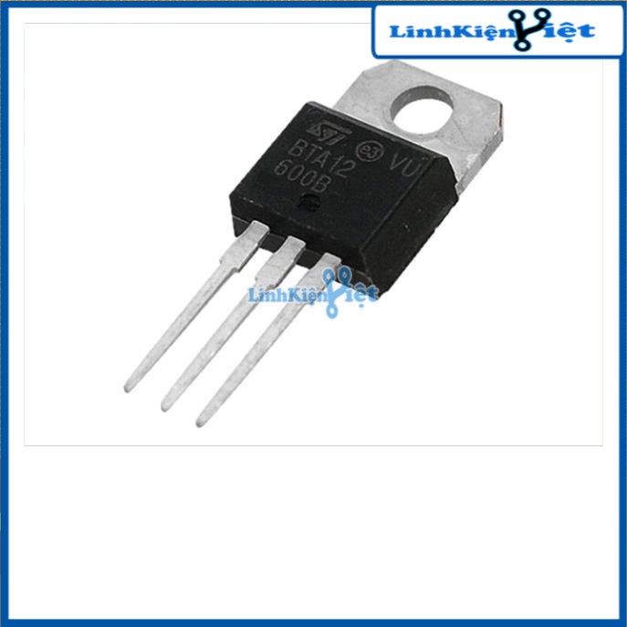 Linh Kiện Triac BTA12-600B TO-220 600V 12A