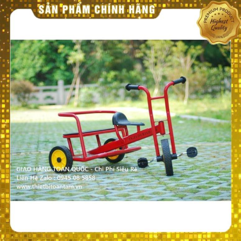 ( có sẳn )  Xe Đạp 3 Bánh 2 chỗ ngồi Trẻ Em Cho Bé Tự Đạp Dễ Dàng