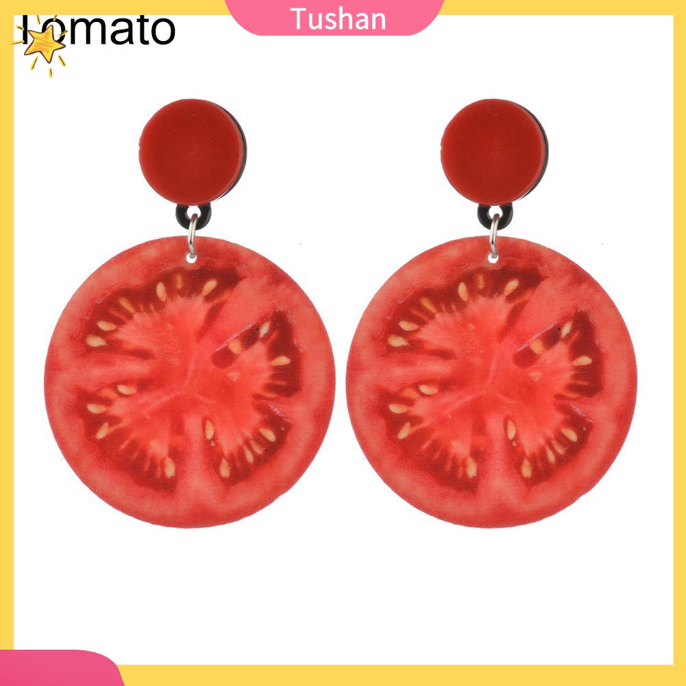 Khuyên Tai Hình Trái Cây Phong Cách Hàn Quốc Cho Nữ