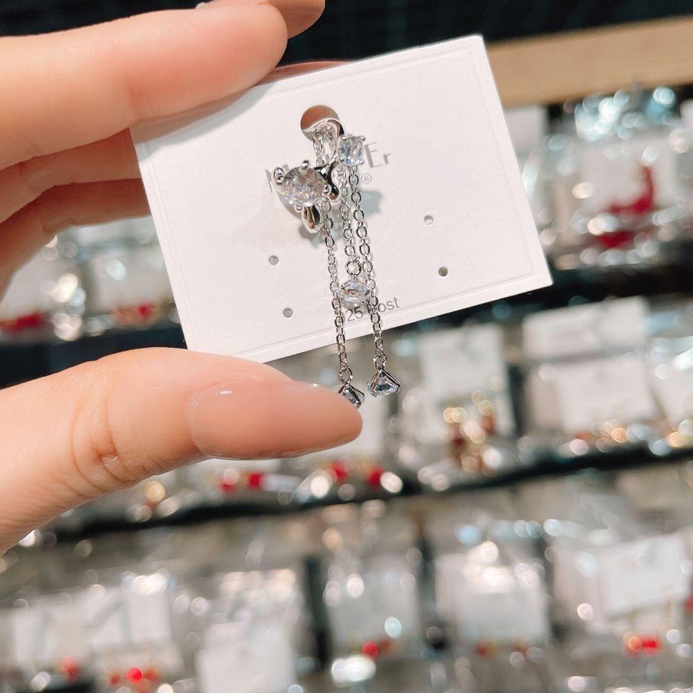 Khuyên Kẹp Tai Thời Trang Cá Tính Cho Nữ|Khuyên Tai Dáng Dài Phong Cách Retro Thời Trang