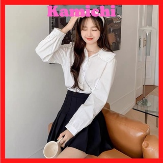 Áo Sơ Mi nữ cổ sen m112 kamichi