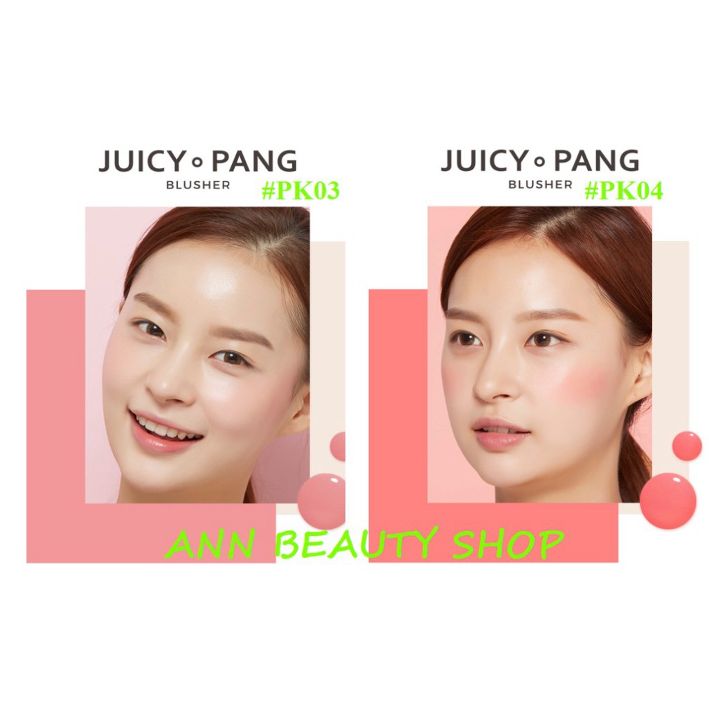 MÁ HỒNG DẠNG KEM JUICY PANG BLUSHER A'PIEU