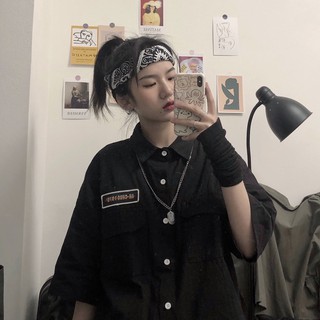 [SẴN] Áo sơ mi form rộng Ulzzang ASM23