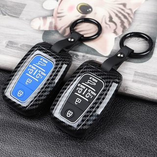 Vỏ bảo vệ chìa khóa xe hơi bằng carbon ABS cho Kia sedona grand carnival 2015 2016 2017 2018 2019 stonic forte niro
