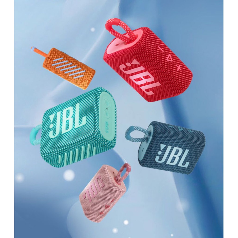 Original JBL GO 3 GO3 wireless Bluetooth Speaker Subwoofer Outdoor Speaker Waterproof Bass Sound Mini Speaker multiple colour SUSIE