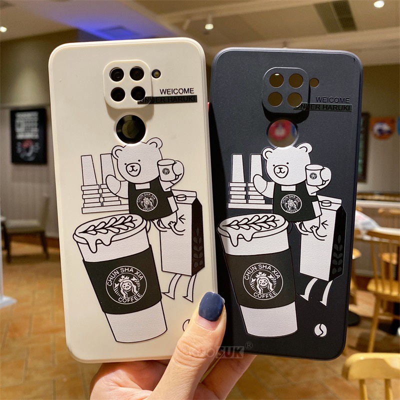 Ốp điện thoại Koosuk silicon mềm họa tiết hoạt hình cho Xiaomi Redmi Note 9 Pro Max 9S 4G