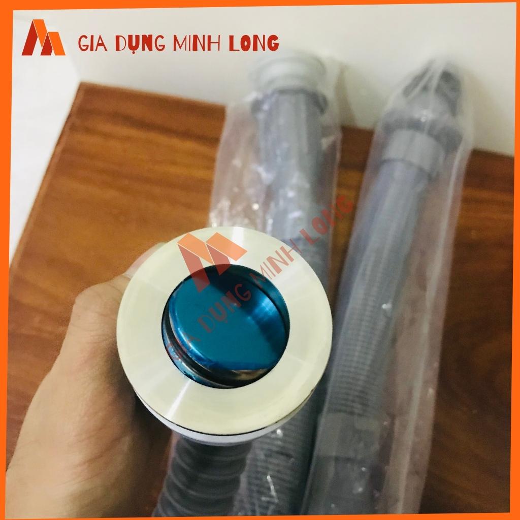 Ống xả lavabo ruột gà chống hôi thiết kế đầu cho lavabo rửa mặt
