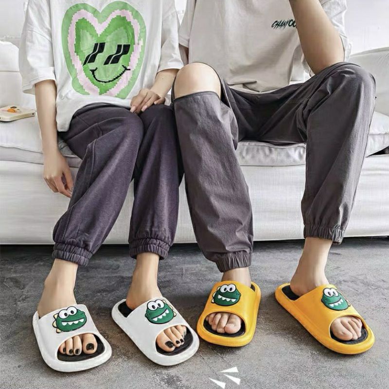 🔥HÀNG SIÊU CẤP🔥Dép bánh mì, Dép khủng long quai ngang nam nữ đúc nguyên khối siêu bền, siêu nhẹ