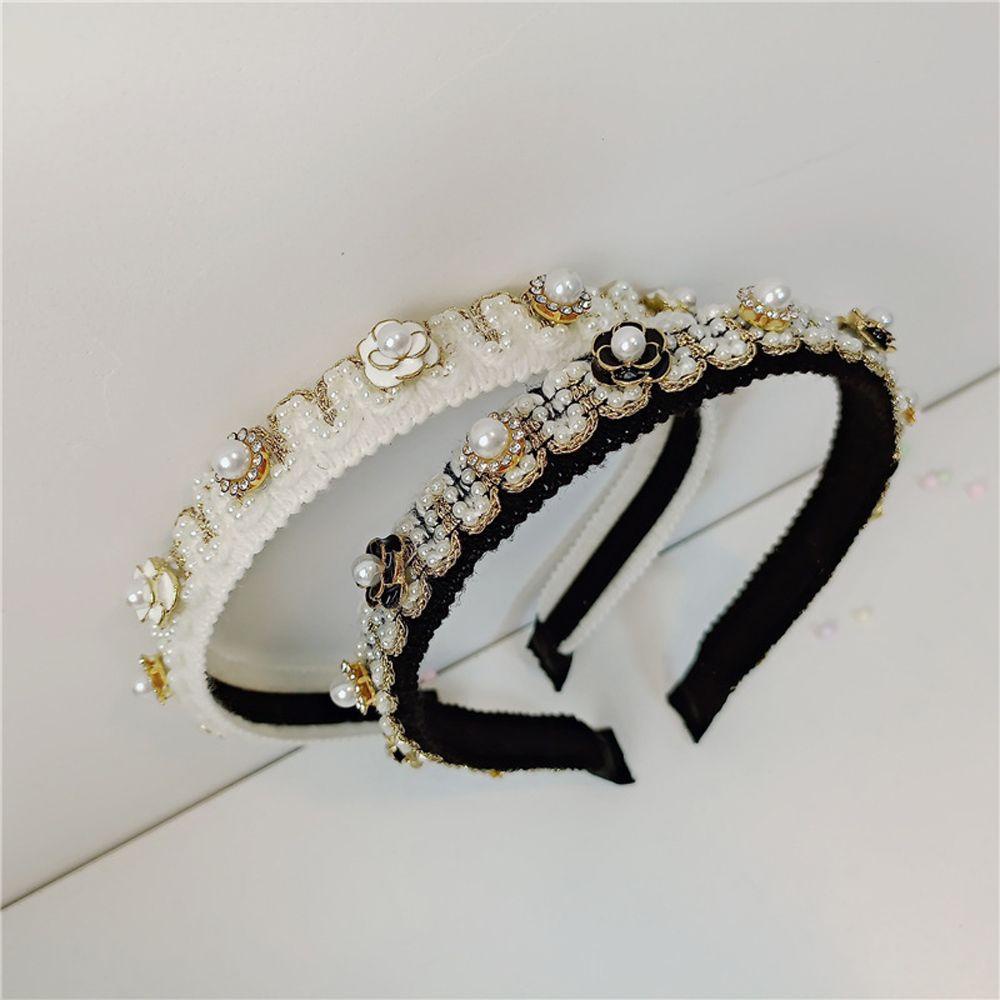 Băng Đô Cài Tóc Chống Trượt Họa Tiết Hoa Xinh Xắn WMES15H Cho Bạn Gái|Khăn Quấn Đầu Thời Trang Cá Tính