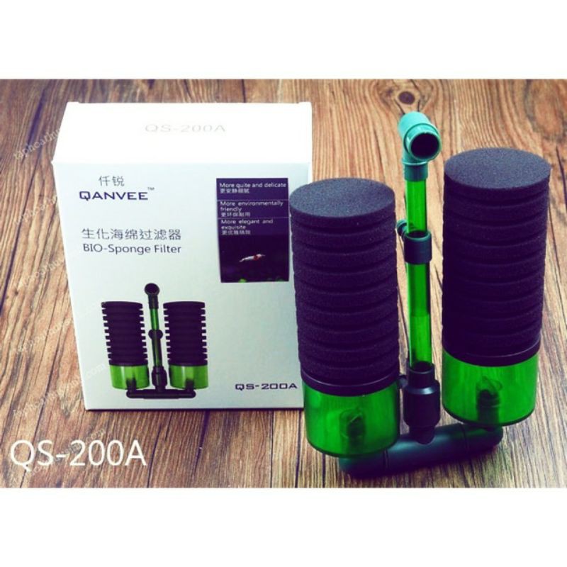 Lọc Vi Sinh QS-100A, QS-200A cho hồ tép, hồ thủy sinh